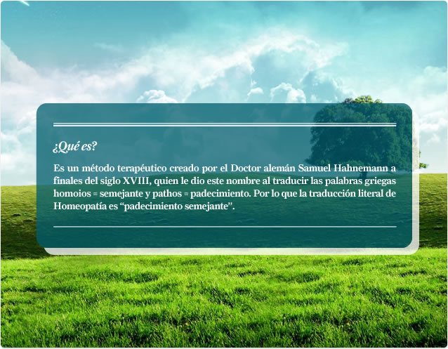 Homeopatía