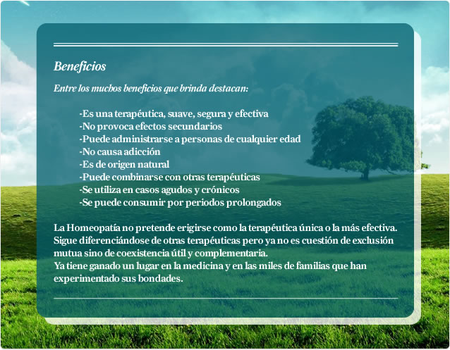 Homeopatía